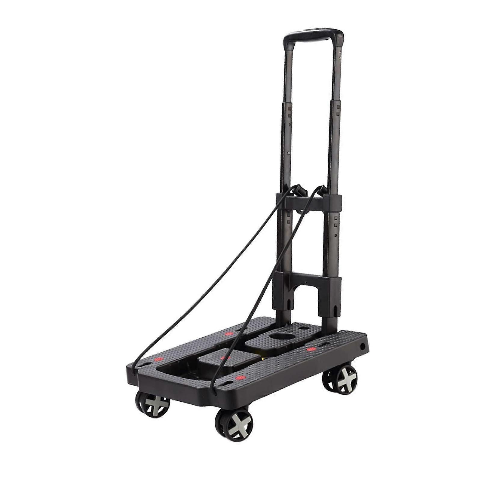 Utility Cart Practical Folding Grocery Cart for Office Moving House Shopping