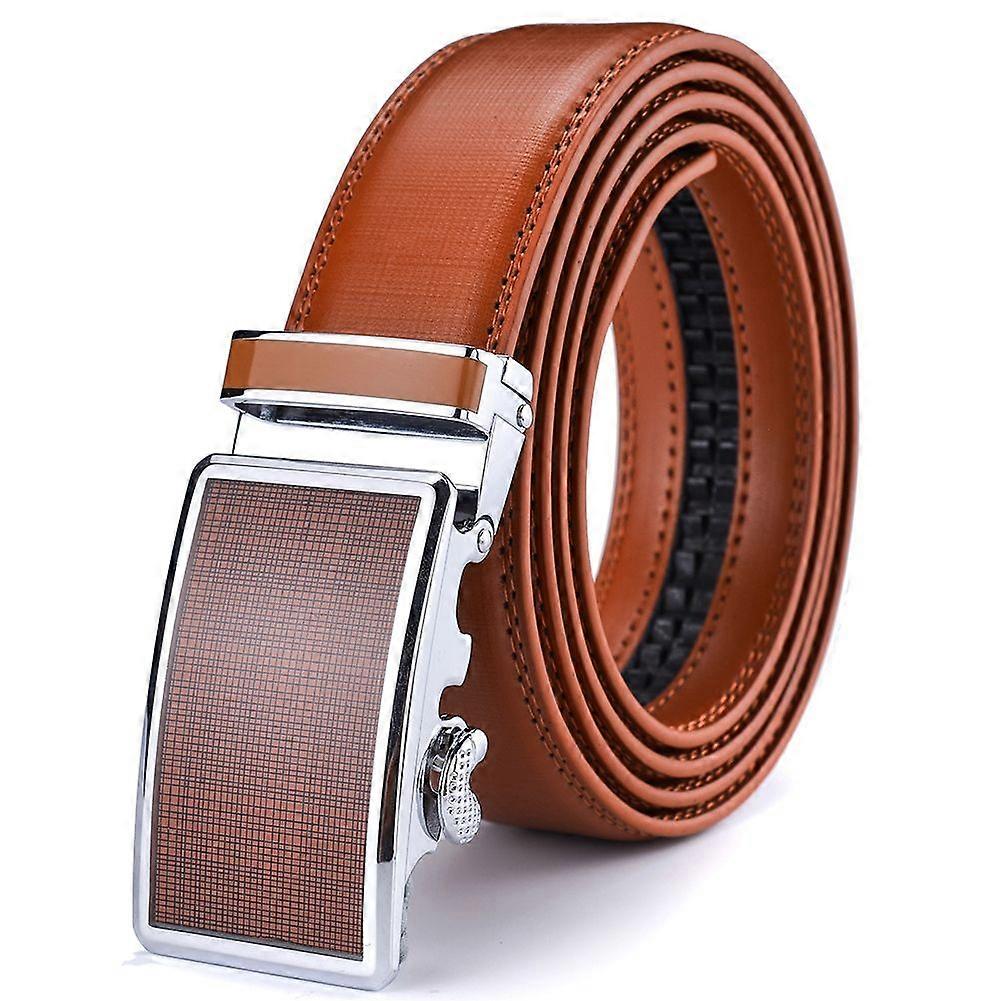 Brown Men's Slide Ratchet Belt