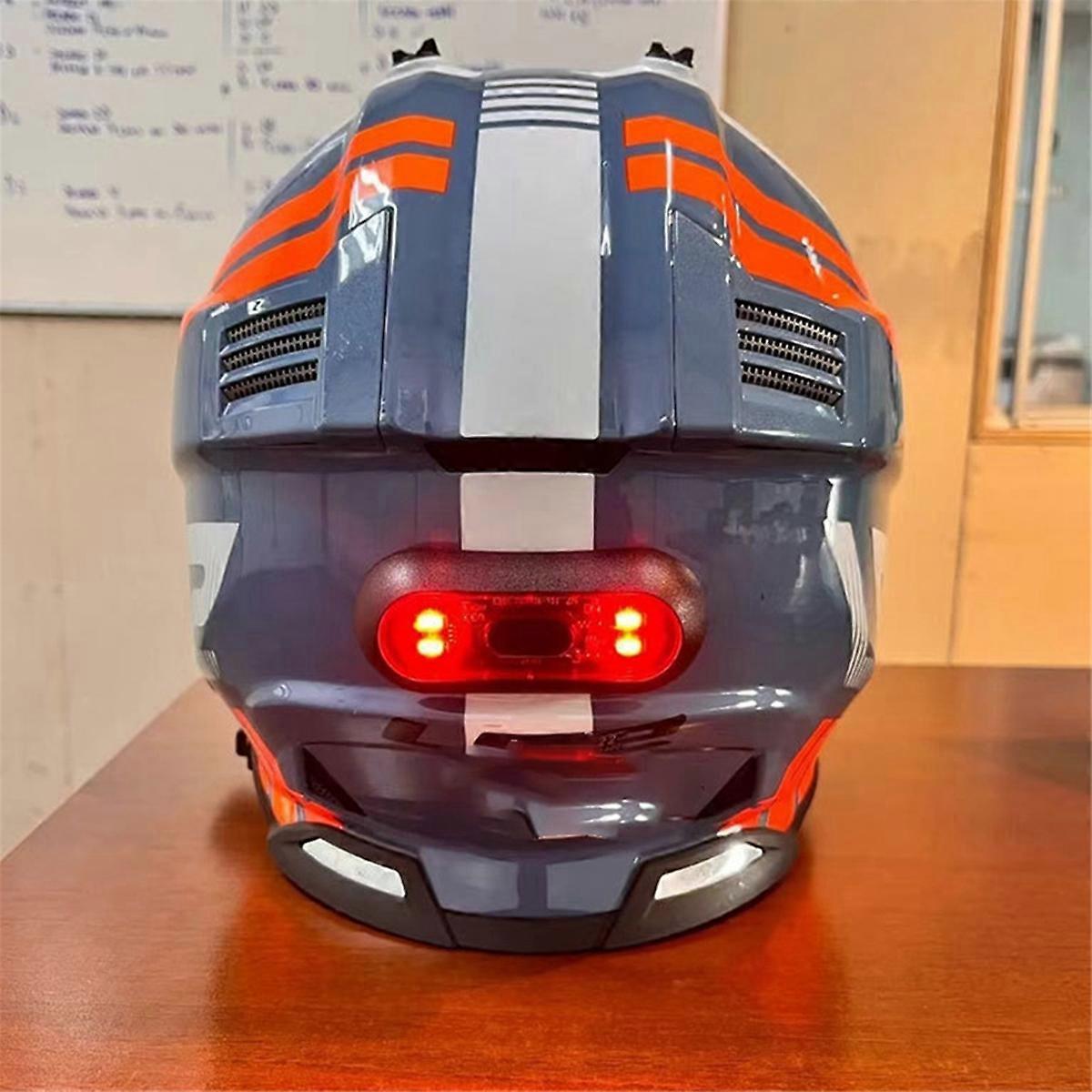 LED motorcycle helmet light, cycling helmet flashing light, warning light, electric vehicle night flashing light