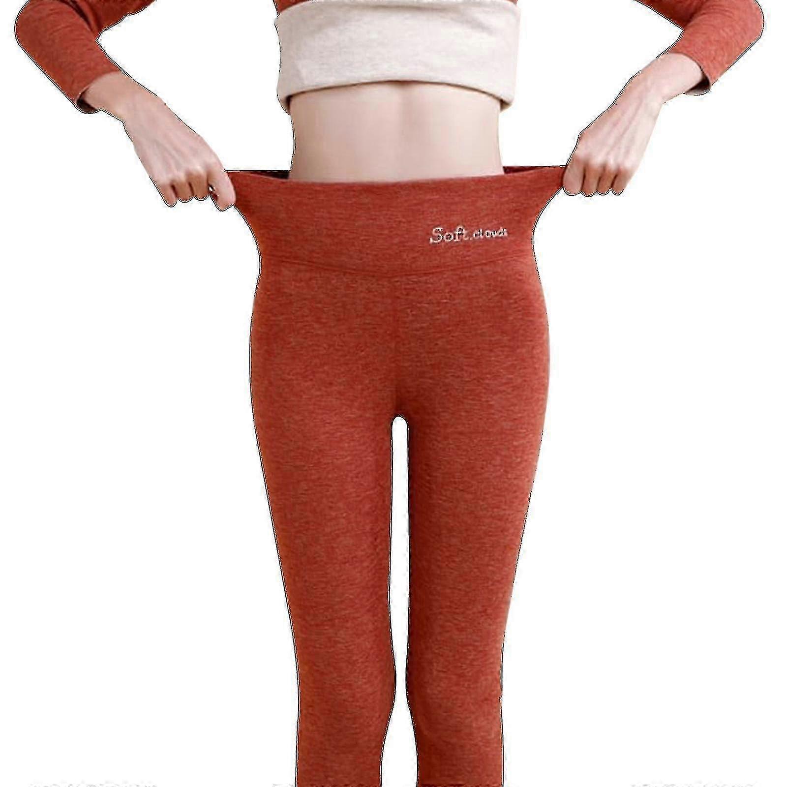 2023 New Women's Fleece-Lined Thermal Leggings Warmth (Sizes M-5XL)