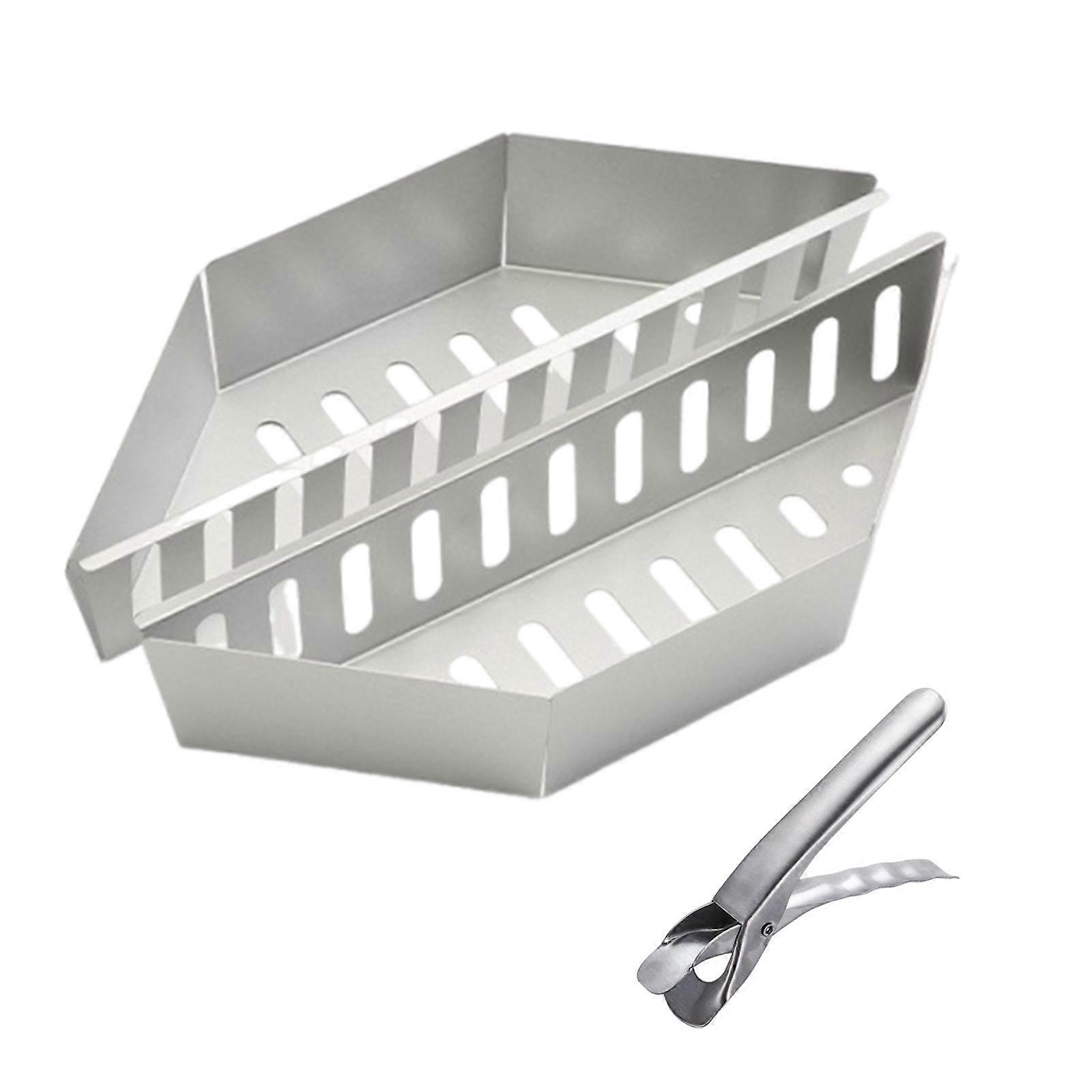 2 pezzi cestini di carbone contenitore di carbone leggero addensare resistente