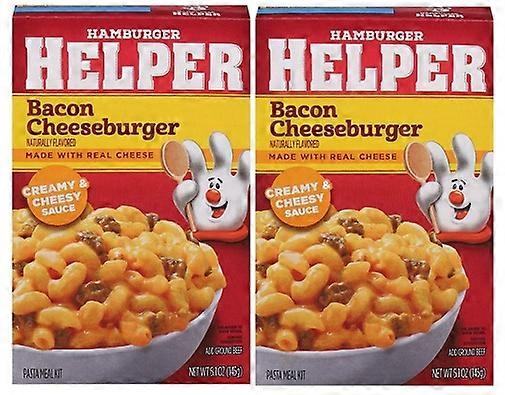 Hamburger Helfer Speck Cheeseburger cremig & Käsesoße 2er Pack