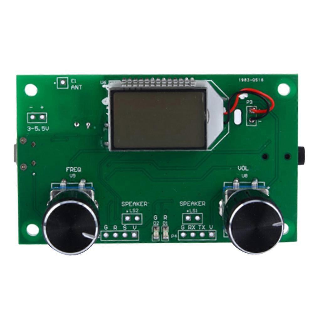 DSP&PLL LCD Stereo FM Radio Receiver Module 87- with Digital Display