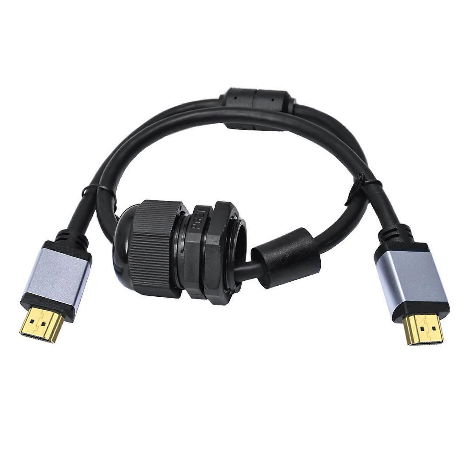 HDTV High Clear Extension Cable 4K HDTV Extender with Shielding for Secures Connection Between Devices