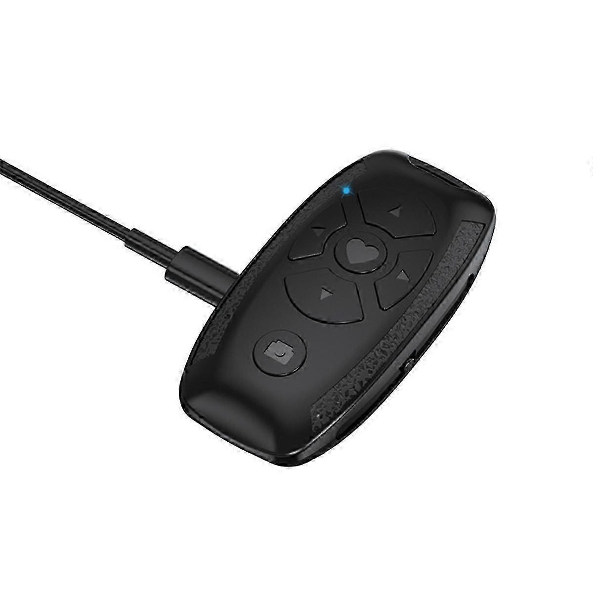 Multi-Function Rechargeable Bluetooth Remote Control compatible Phones, E-Book Page Turner and Selfie Came_Special Gift