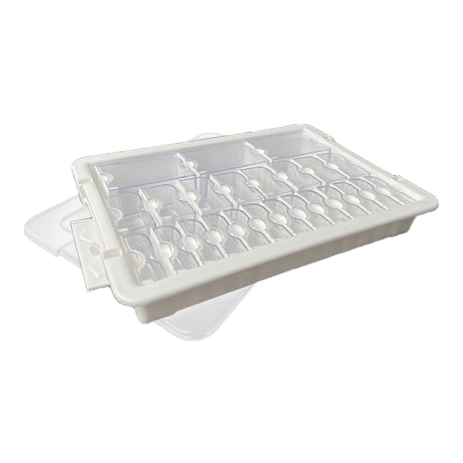 Multipurpose Section Bead Storage Box Accessory for Crafters and Jewelry Designers, Portable Solution Daily Use