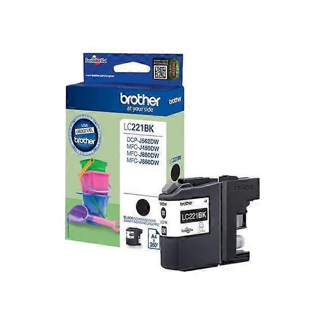 BROTHER Χαρτούς LC221BK - Μαύρο
