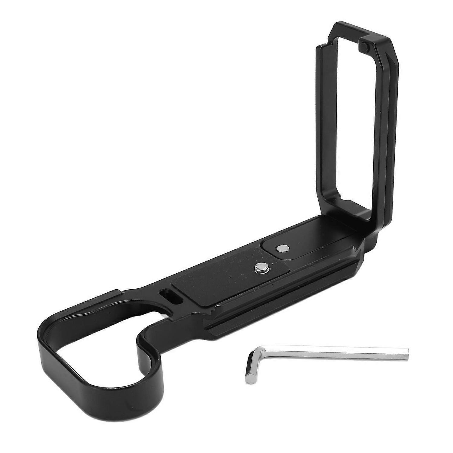 Vertical Camera L Bracket Aluminum Alloy 1/4 Inch Screw Hole Quick Release Plate for Hasselblad X2D
