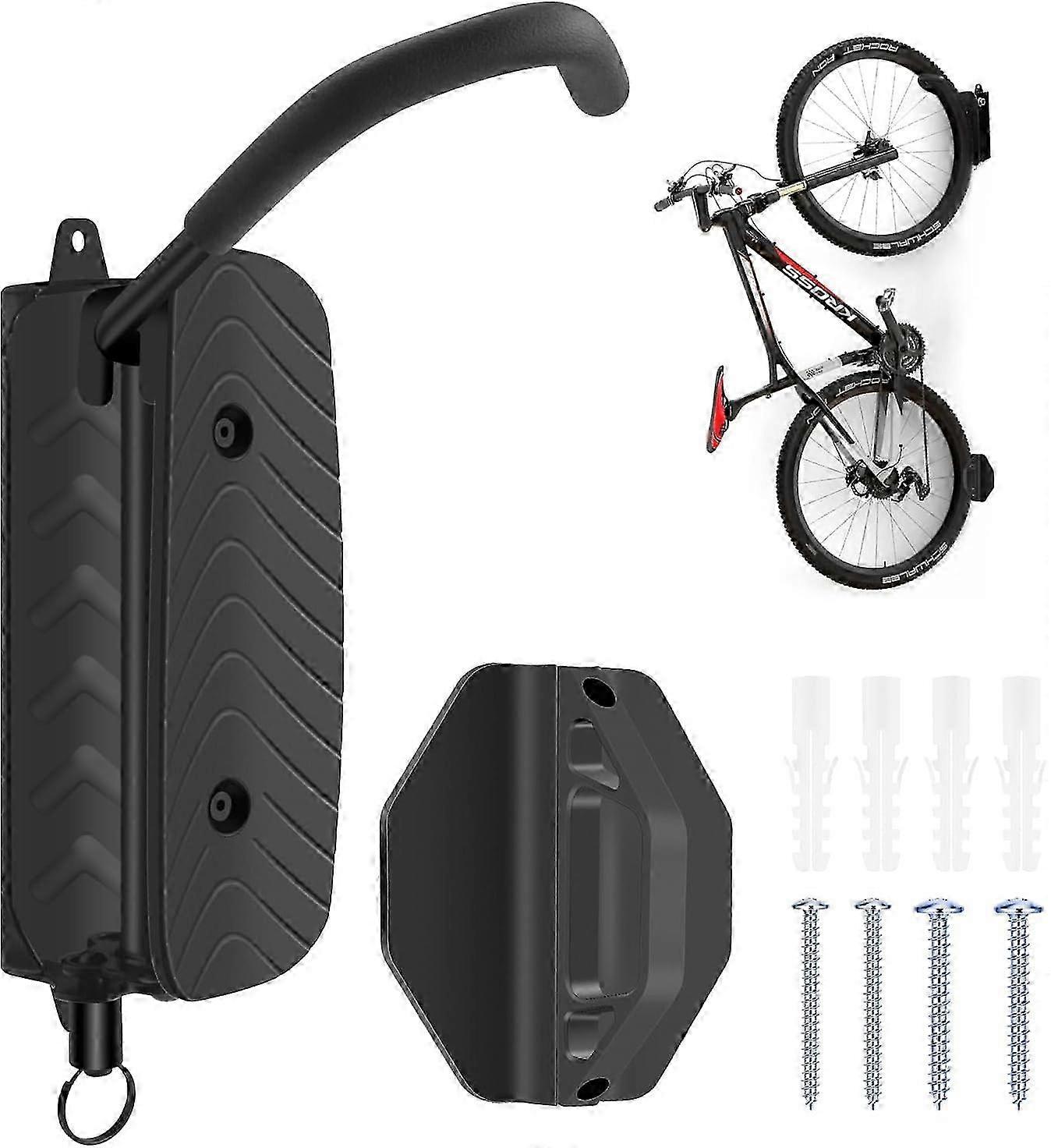 Wall Mount Bicycle Carrier Swivel Bike Rack Angle and Wall