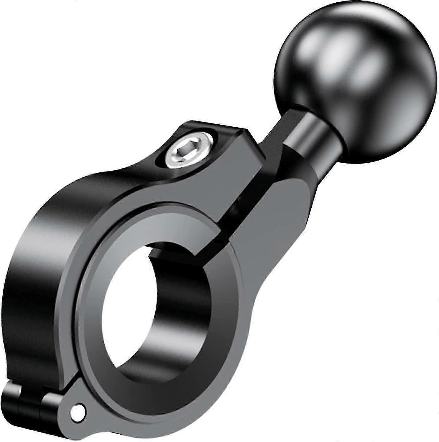 Aluminum Alloy 1 Inch Ball Mount Fit For Handlebars 0.5'' To 1.26'' In Diameter, Handlebar Mount Ball Compatible With Ram Mounts 1 Inch Ball Socket