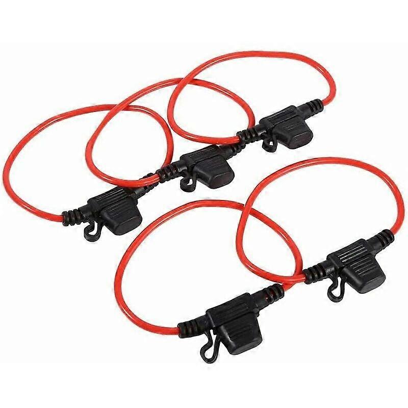 Pcs Waterproof Medium Plug-in Blade Fuse Holder with Wire