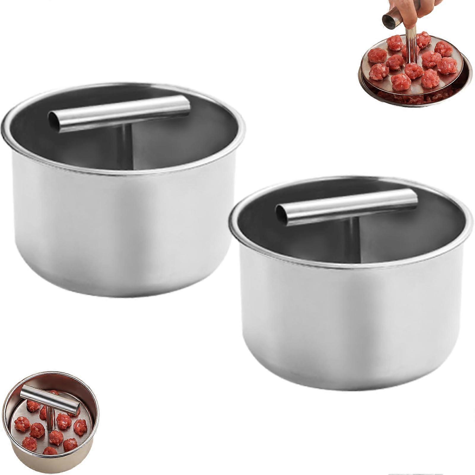 Stainless Steel Meatball Maker for Kitchen with 12 Grids-A Size