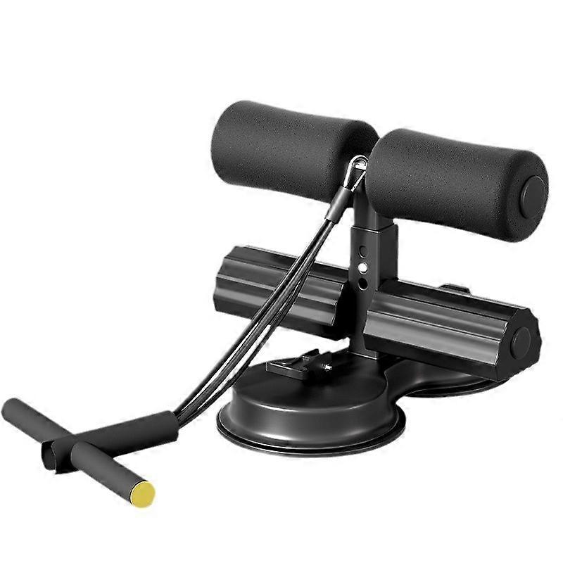 Ab Training Auxiliary Device with Double Suction Cups, 3-Level Height Adjustment, Adjustable Sit-Up & Core Workout Equipment
