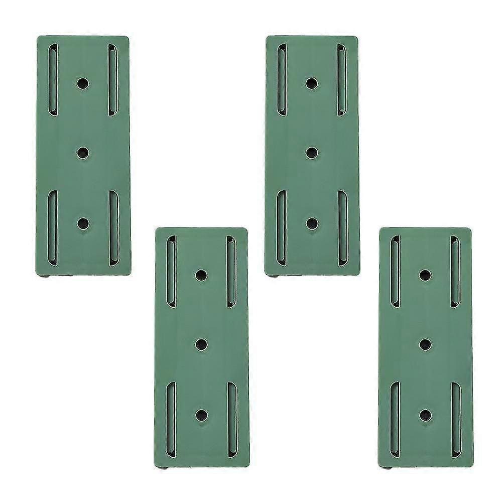 No Drill Extension Block Wall Mount Fixator - Easy To Install Sliding Design - For Home, Kitchen