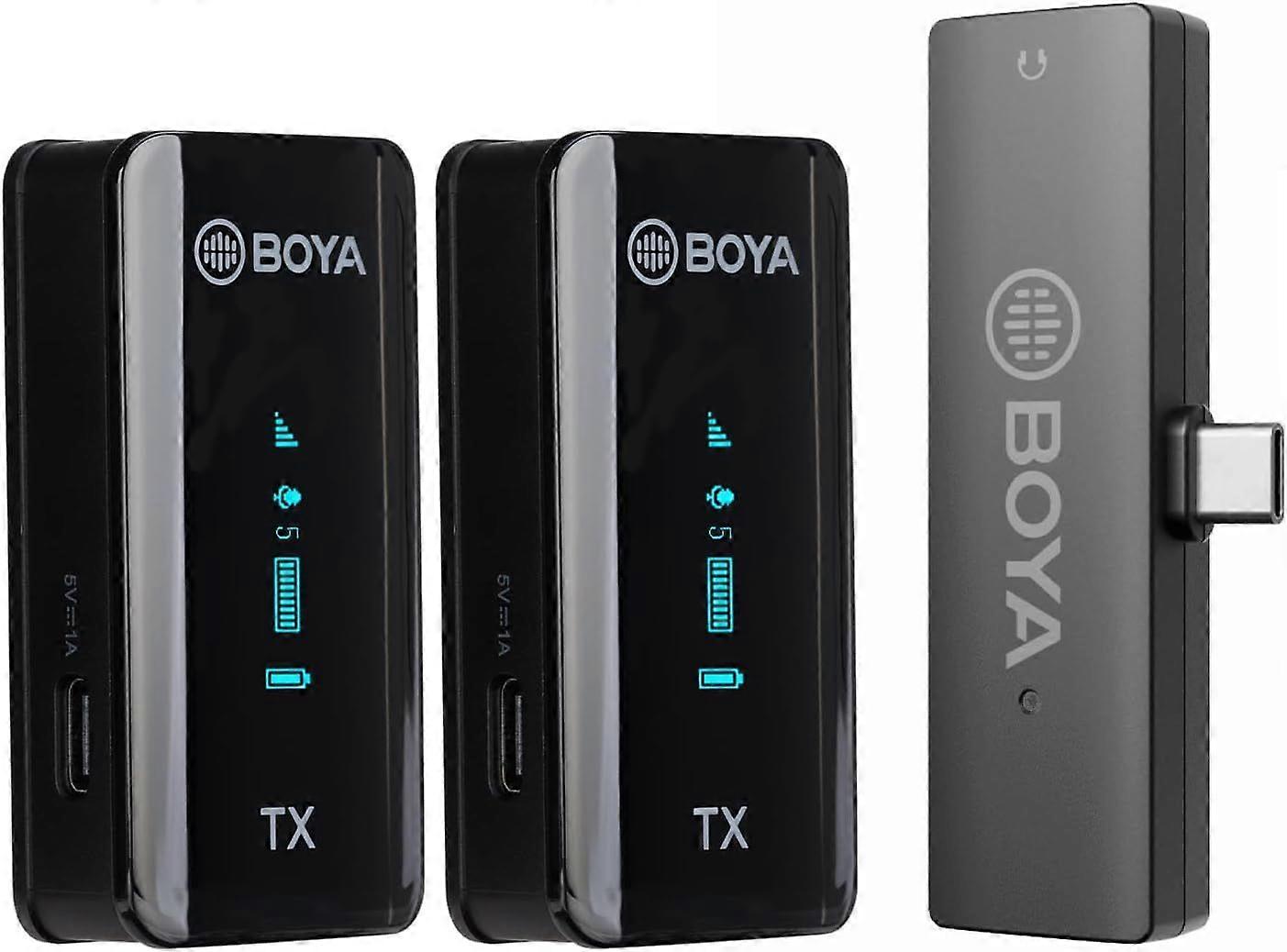 Microfono Lavalier wireless di ultima generazione 2025 per telefono Android USB-C BY-XM6-S6 Plug Pla
