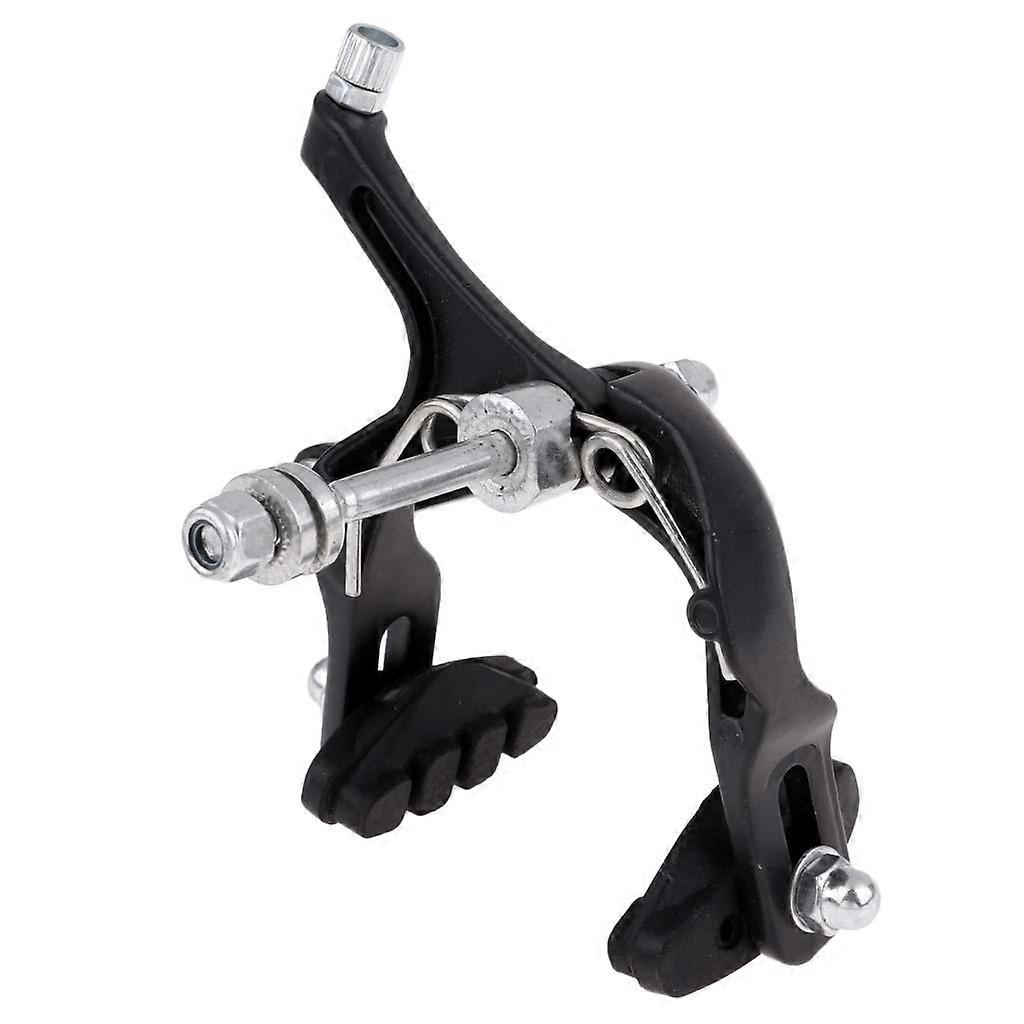 Bicycle Side Pull Brake Lever Long Arm Clamp Cable Front Black Compatible with Mountain and Road Bikes