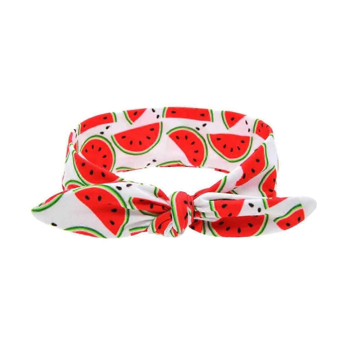 Fruit Pattern Baby Headband Wrap Infant Photography Prop Accessory