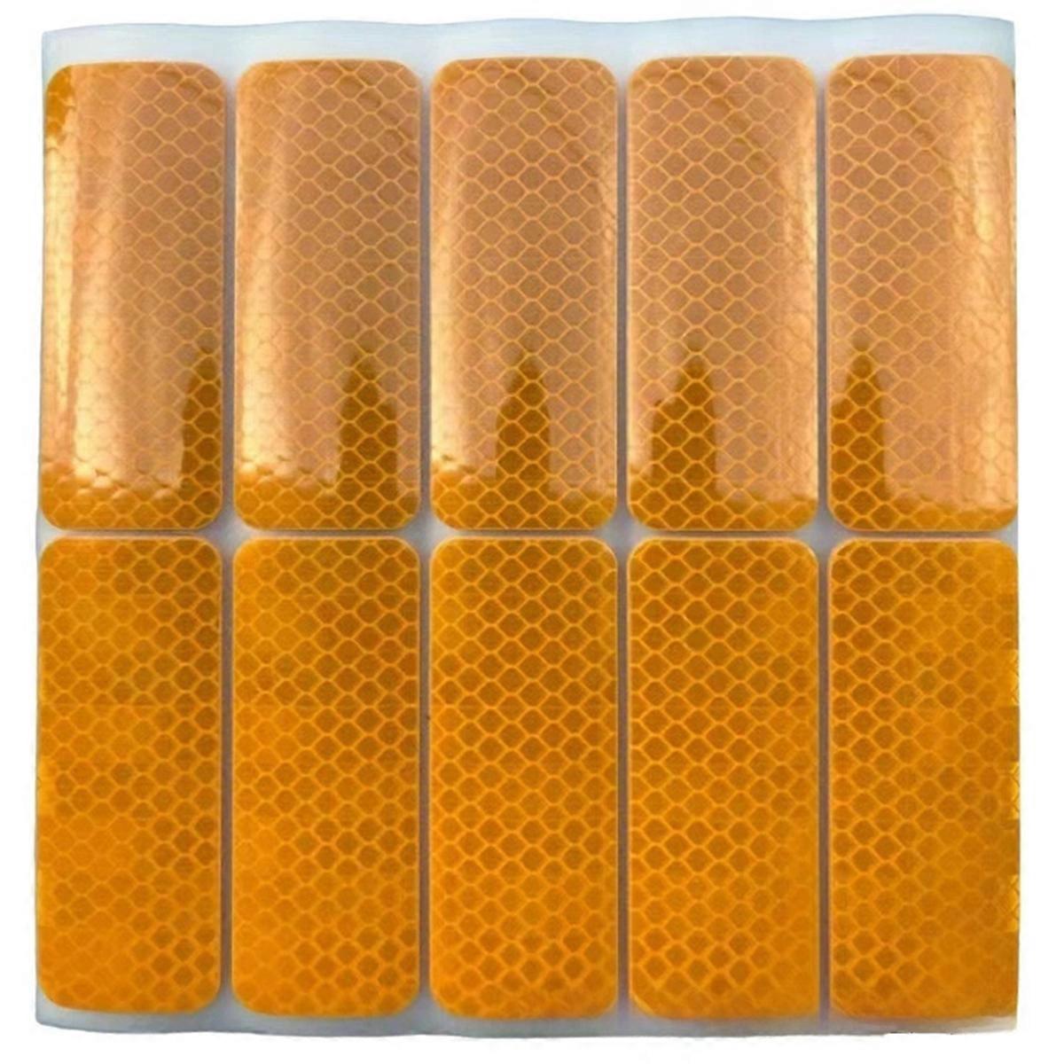 Car Bumper Reflective Stickers Reflective Warning Strips Tape D