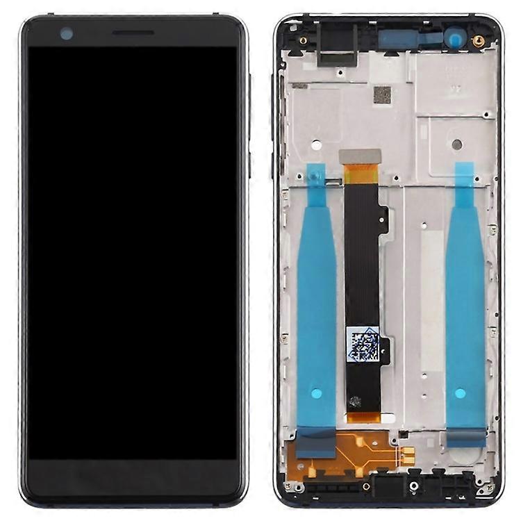 Συμβατός για την οθόνη LCD cOem βαθμού Nokia 3.1 και τη συνέλευση ψηφιοποιητή + μέρος πλαισίου