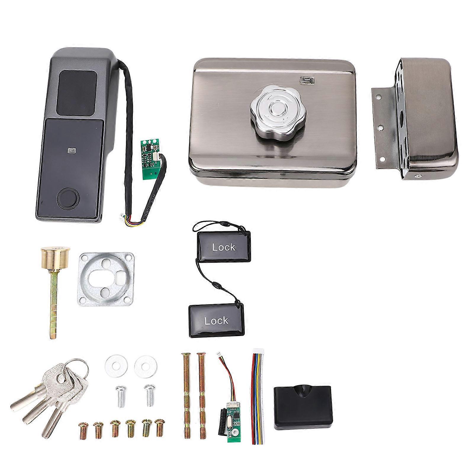 Fingerprint Password Card APP Control Keyless Entry Fast Recognition Waterproof Electric Smart Door Lock for Home