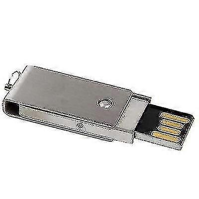 New 4gb Metal Series Push-pull Style Usb 2.0 Flash Disk(silver)