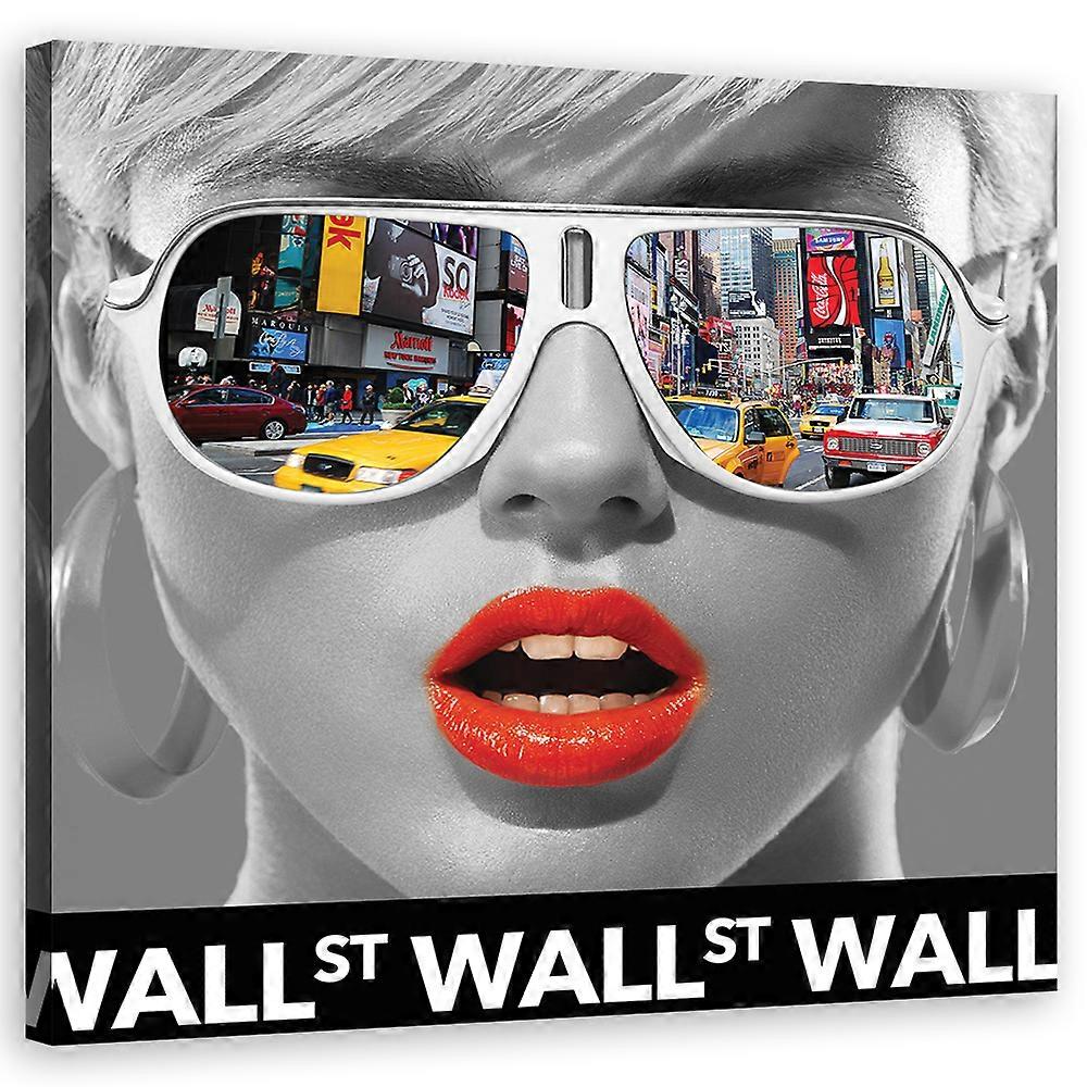 Fotobehang, Mensen - Gekleurd - 40x40