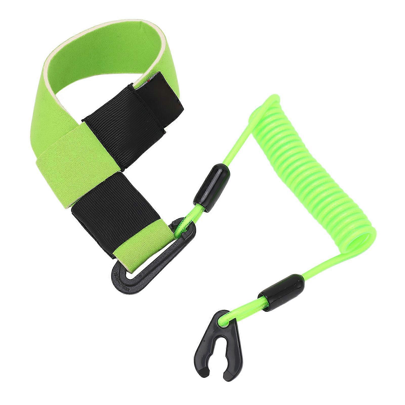 Boat Kill Switch Lanyard Waterproof No.5 Universal Outboard Motor Engine Cut Off Switch for Hidea for Parsun for Painier Green
