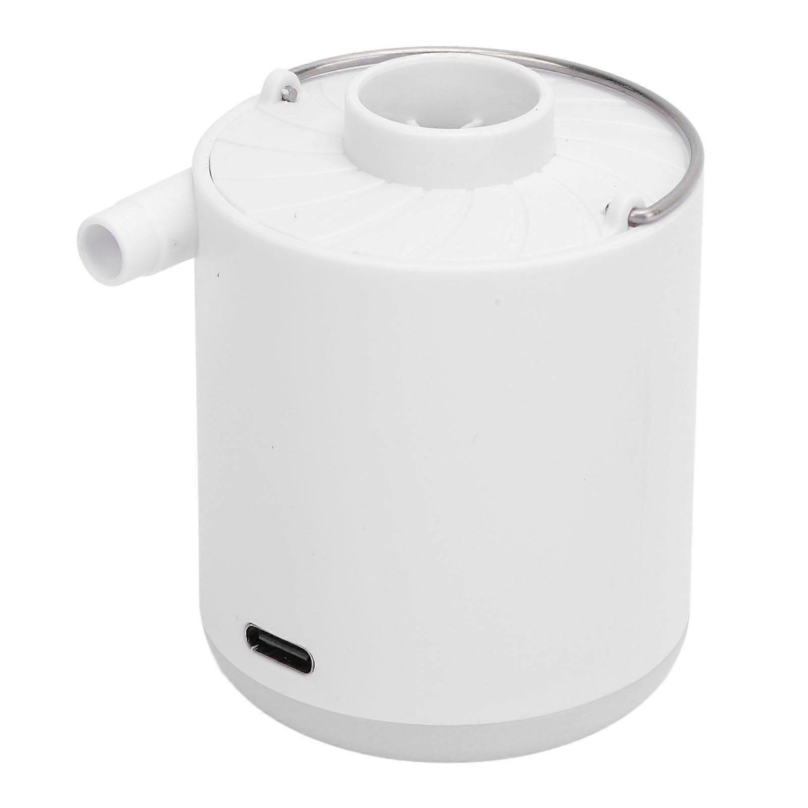 Small Air Pump 3.5kpa Inflation 3.0kpa Deflation 180L Per Minute Airflow Electric Inflator Deflator with LED Light 