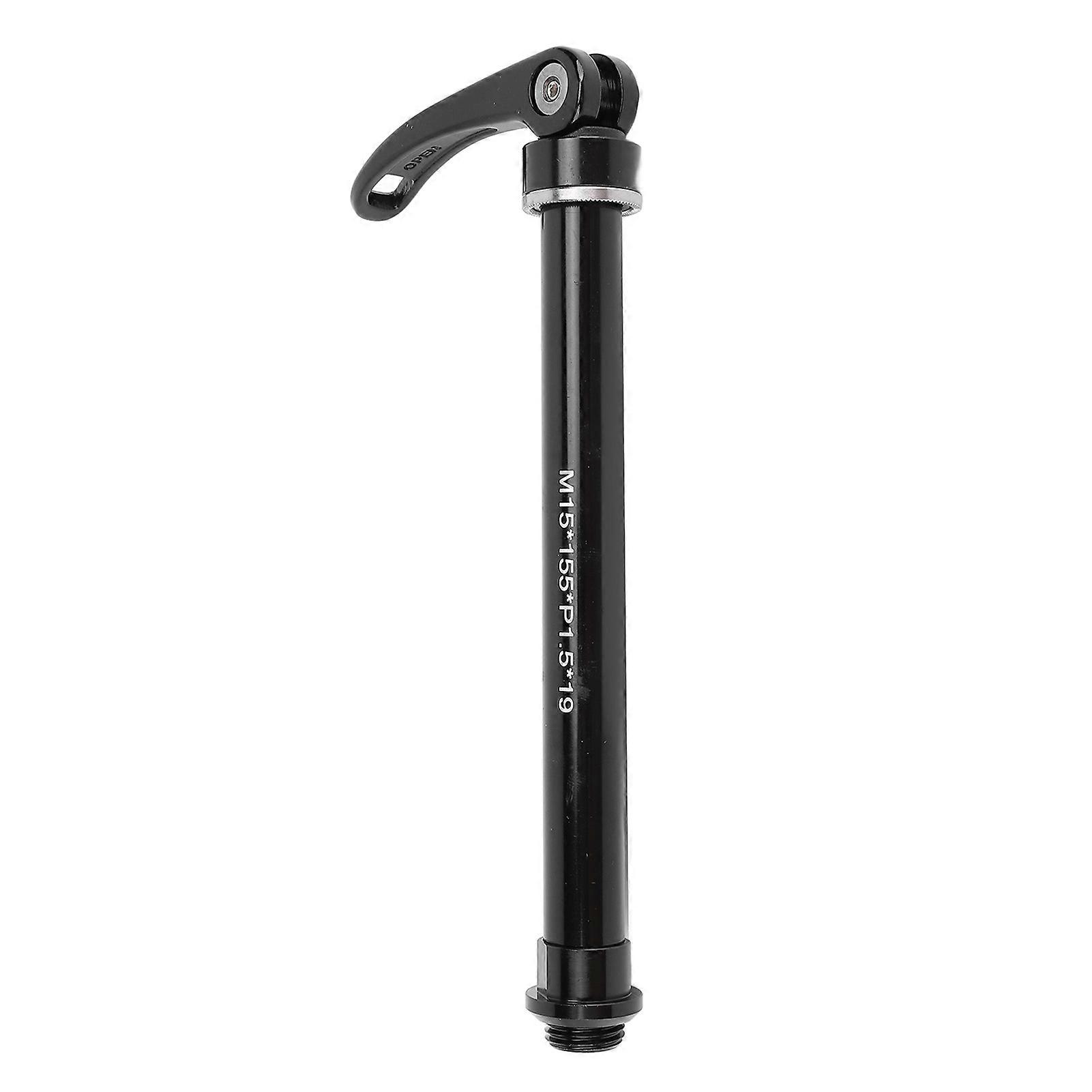 Cycle Thru Axle Front Aluminum Alloy Lightweight Vibration Reduction Front Fork Axle Replacement 155mm / 6.1in