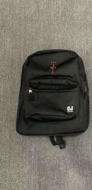 2021 Travis Scott Backpack Men Women High Quality Embroidered Logo Cactus Jack Bag Black Brown Backpacks