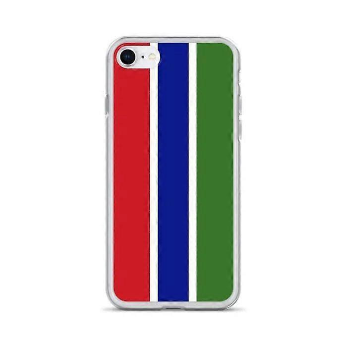 Gambia Flag Phone Case - iPhone SE 2020
