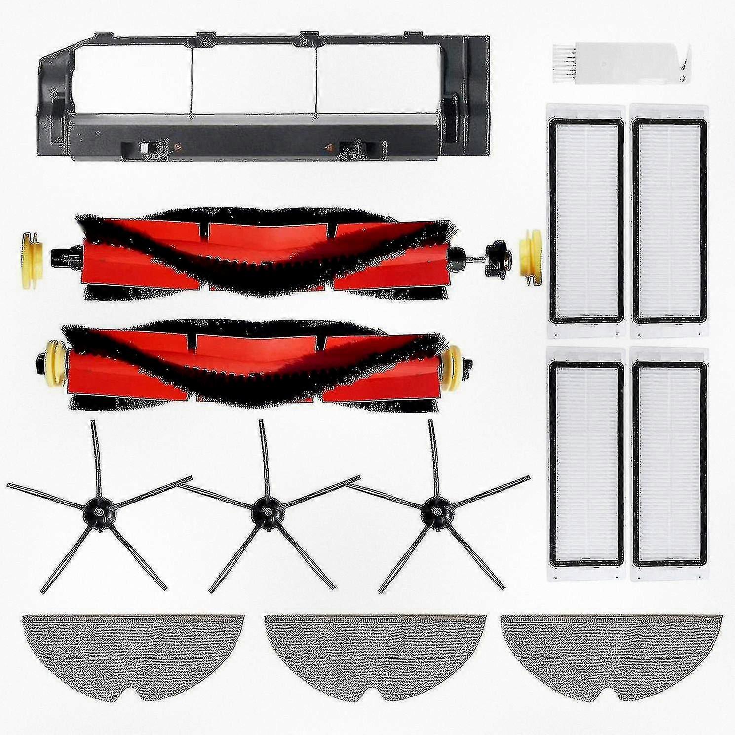Ensemble de 14 pièces de rechange pour aspirateurs robots Roborock S6 S5 Series