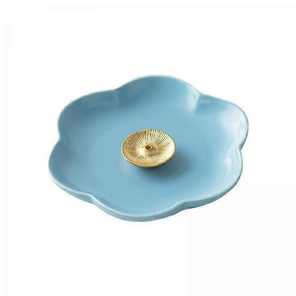 3x Ceramic Flower Holder for Relaxation