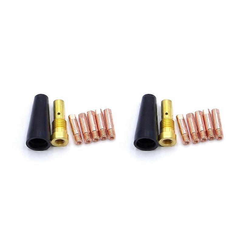 14PCS Gasless Nozzle Tips 0.8Mm Tip