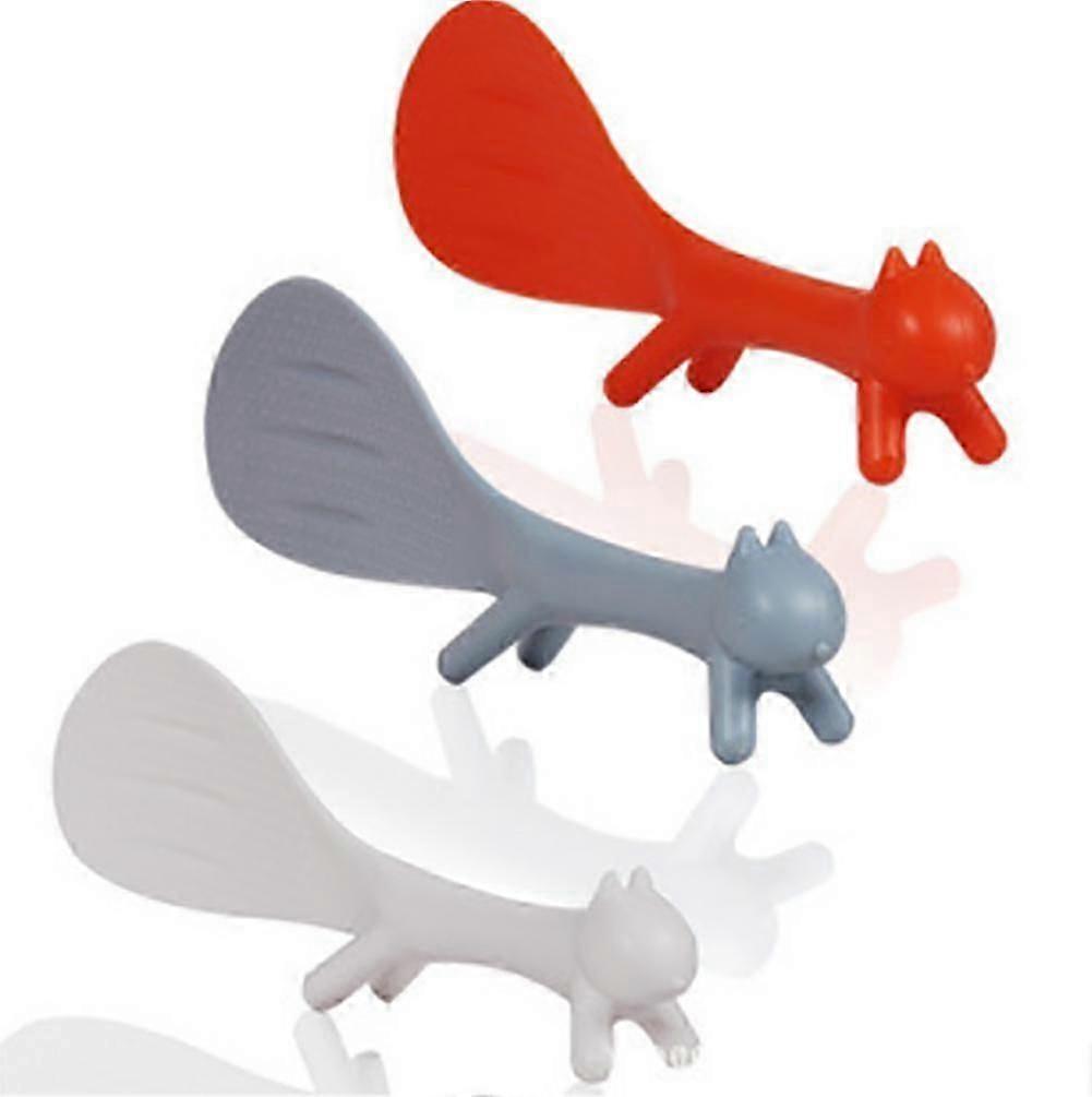Creative household kitchen tools, non-stick rice spoons 3pcs