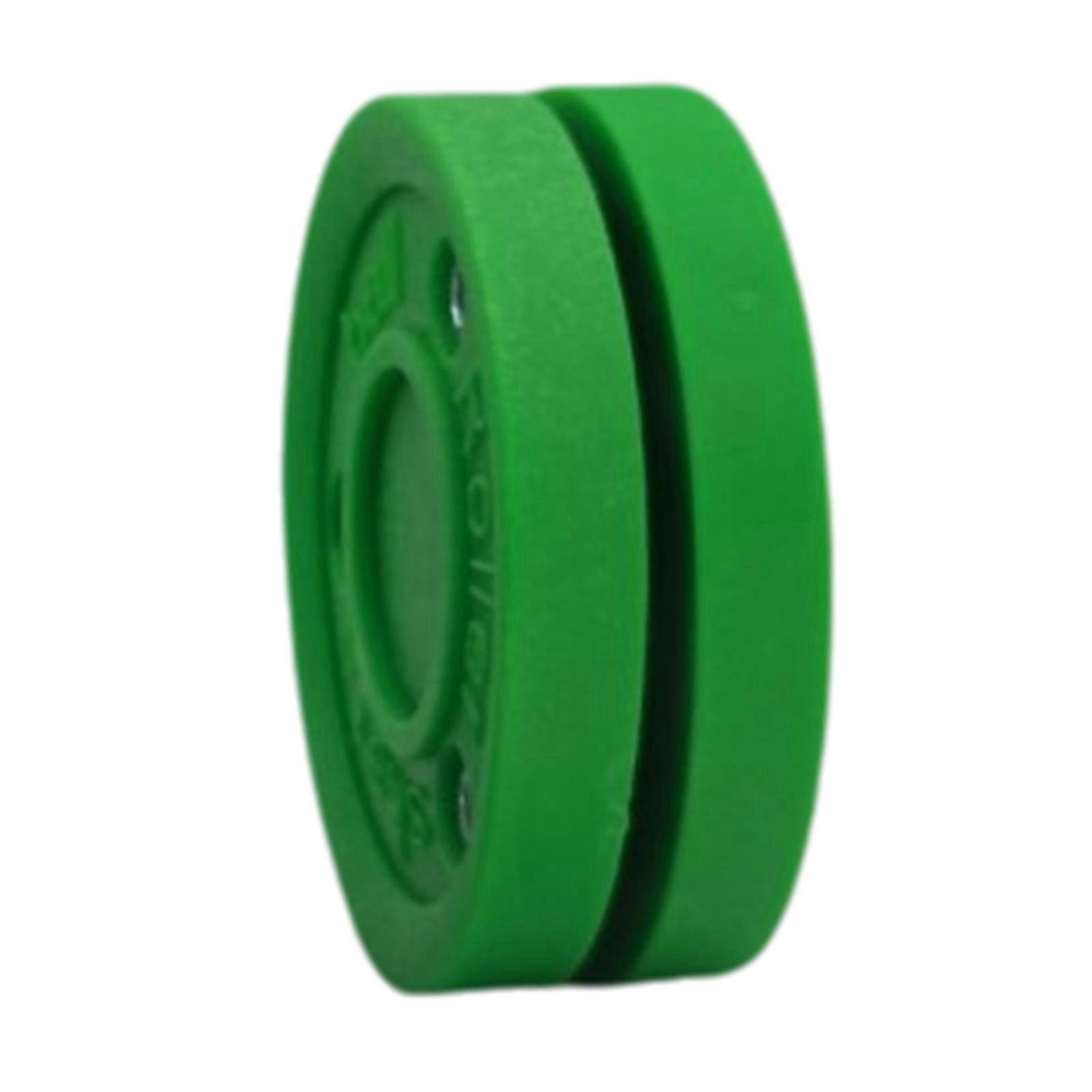 Πράσινη εκπαίδευση μπισκότων Hockey Puck επαναχρησιμοποιήσιμη εκπαίδευση Puck πάγου που ασκεί χόκεϊ επί πάγου Εκπαίδευση χόκεϊ δρόμου Puck