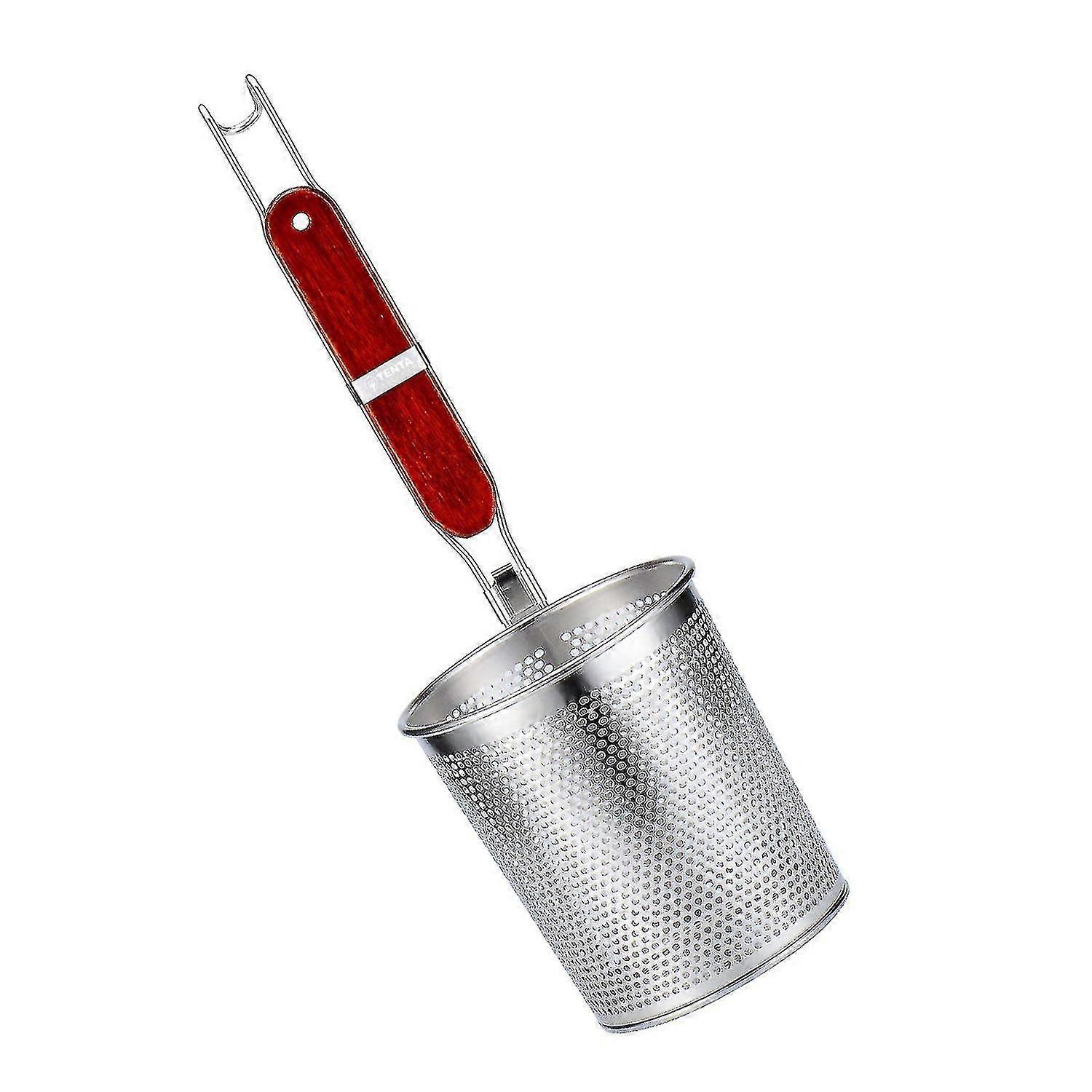 Kitchen Micro-perforated Stainless Steel Pasta Basket Mesh