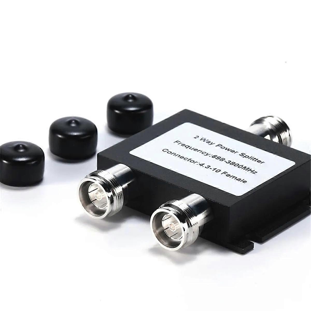 PL-SU3 Antenna 4.3-10 Female 698-3800Mhz 2 Way Power Splitter 50W MINI DIN Low PIM -150Dbc IP65 Pow
