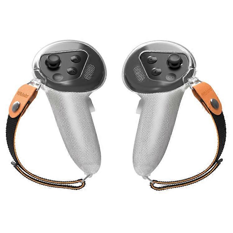 HIBLOKS 1 Pair For Oculus Quest 3 Flexible Silicone Case Cover VR Handle Controller Case with Strap