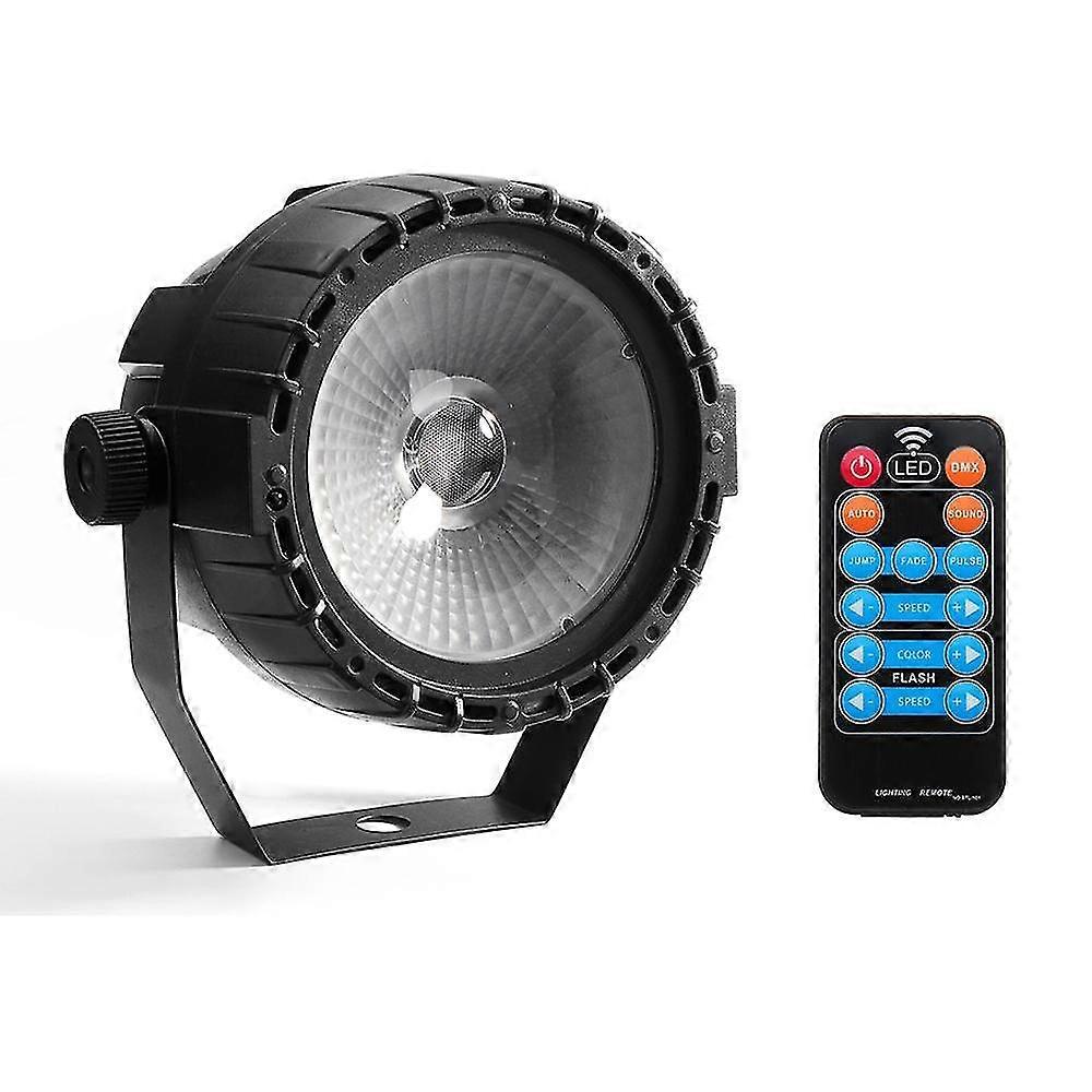 30W RGB+UV COB LED Stage Light with DMX Remote Control Suitable for DJs, Bars, Discos, KTVs, Parties, and Christmas Events