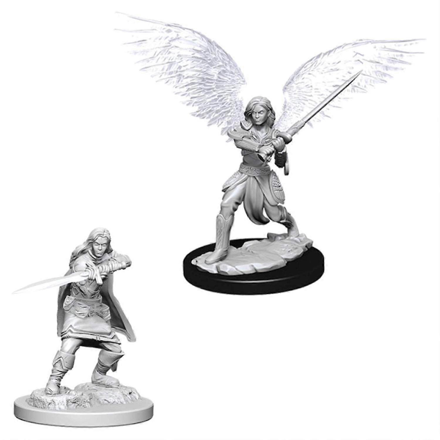 Female Aasimar Fighter D&D Nolzur's Marvelous Unpainted Miniatures W4 (6 Units)