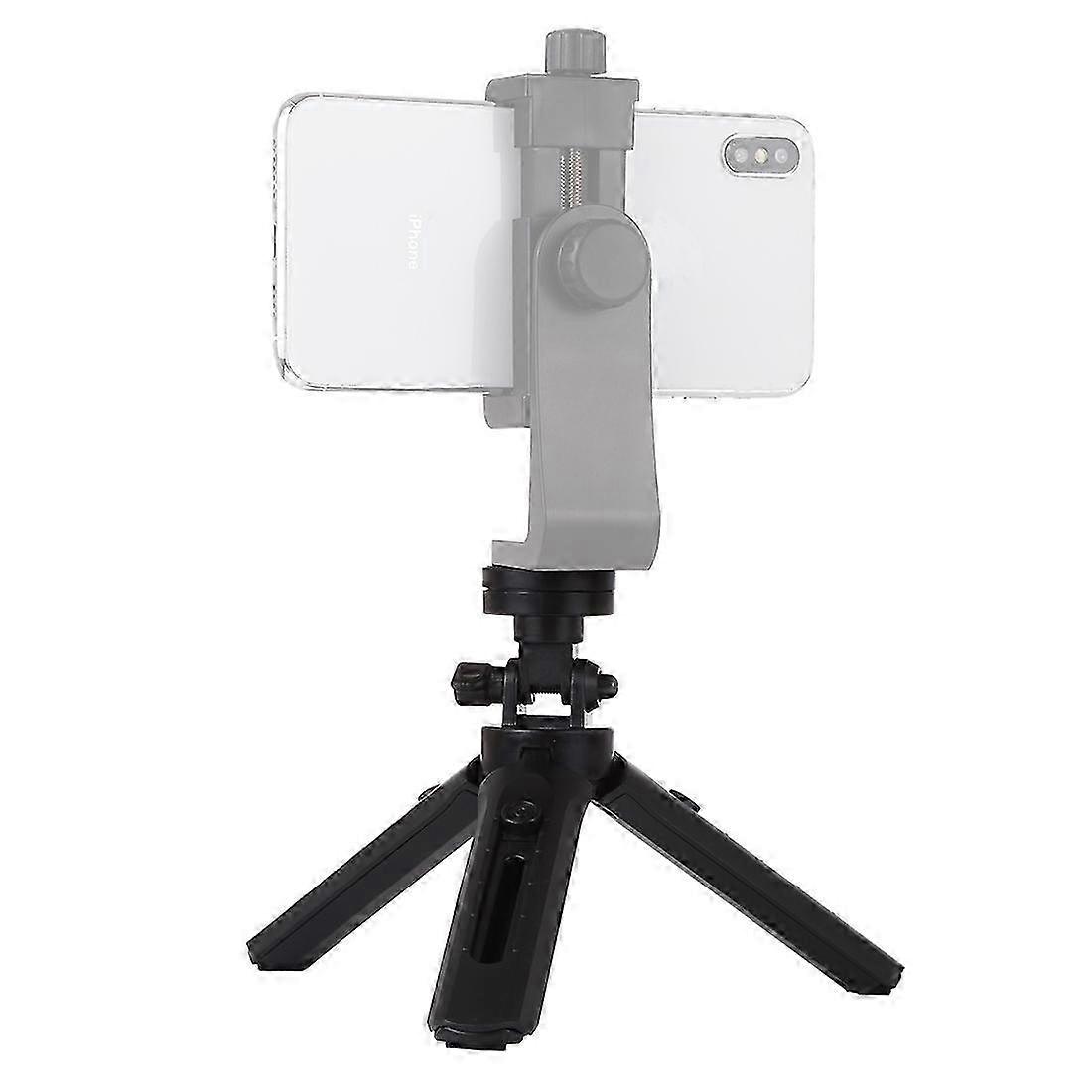 PULUZ Pocket 5-mode Adjustable Desktop Tripod Mount with 1/4 inch Screw for DSLR & Digital Cameras, Adjustable Height: 16.5-21.5cm 2025