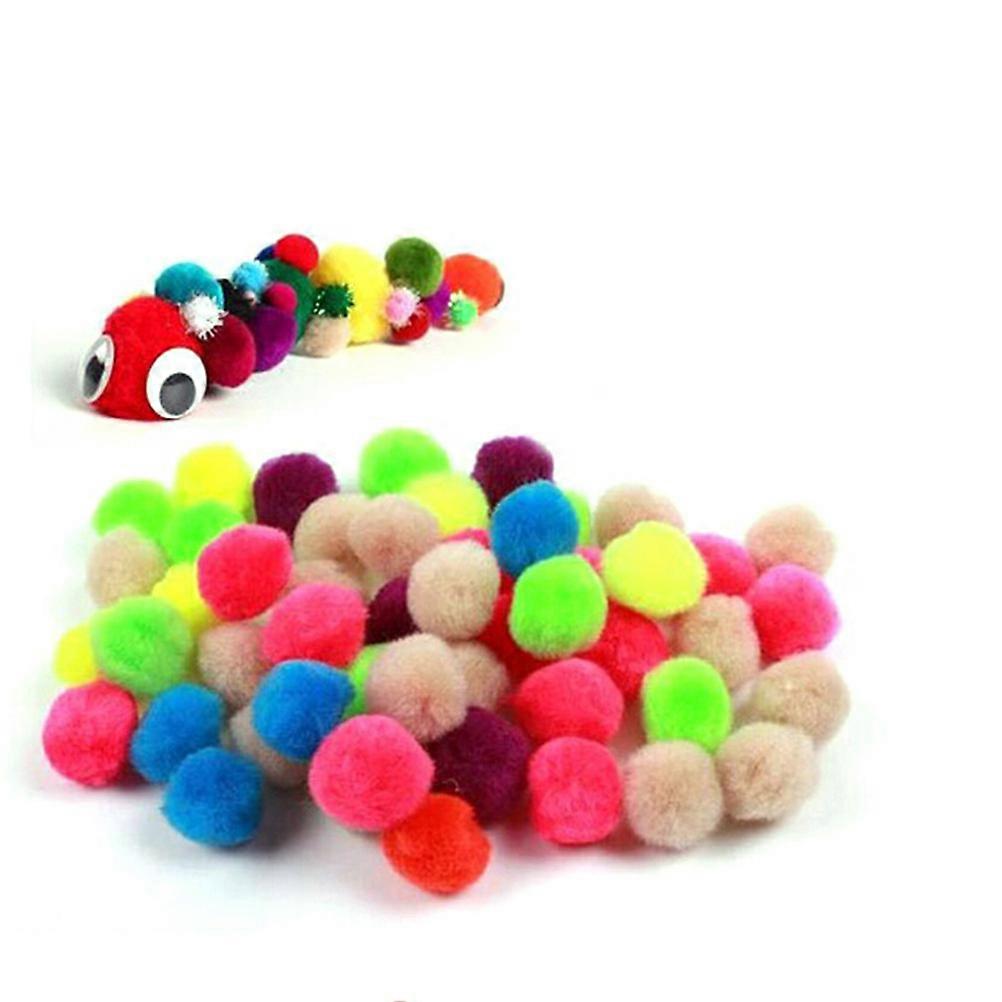 Fluffy Craft Balls for Making Decorations, Ideal for