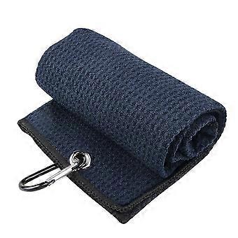 Microfiber Absorbent Golf Towels with Carabiner Clip for Golf Fitness Sport Outdoor Yoga