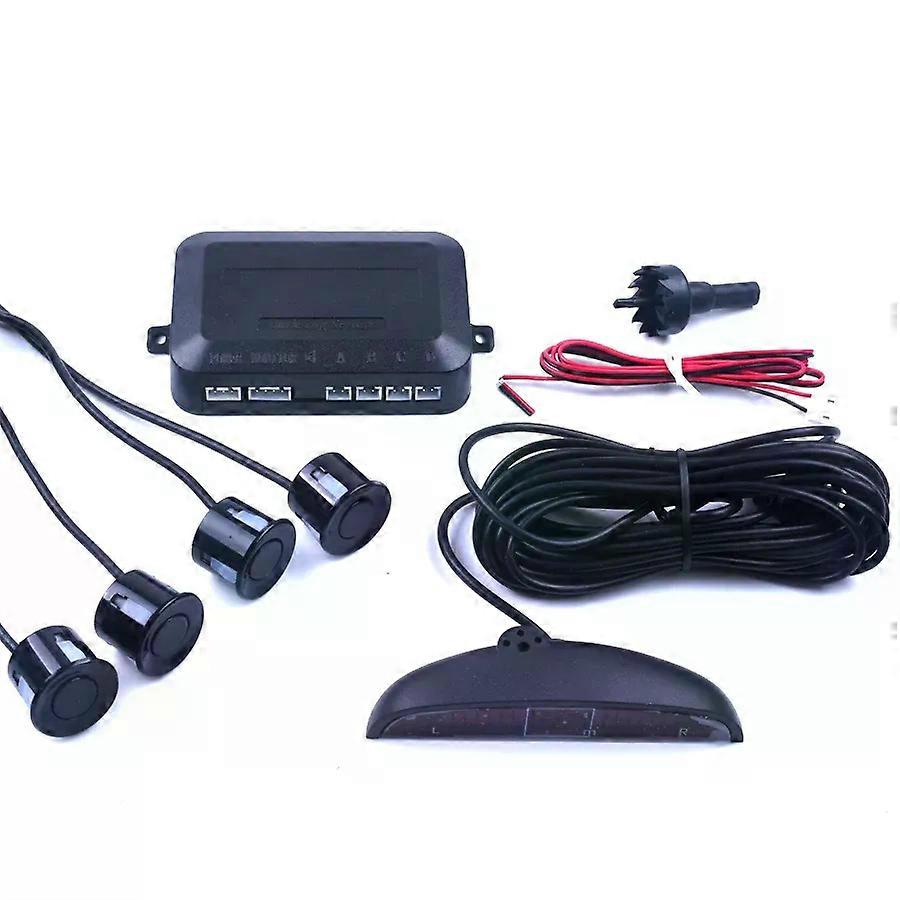 1 Set Car Parking Sensor Kit Car Auto LED Display 4 Sensors For All Cars Reverse Assistance Backup Radar Monitor Parking System