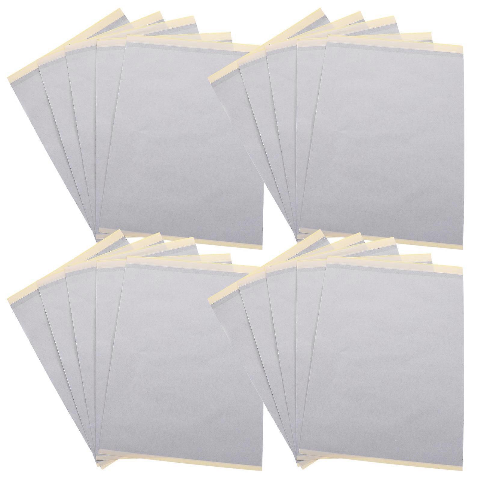 Stencil Design Tattooing Printing Paper Rectangular Multi Color 20 Sheets For DIY Projects