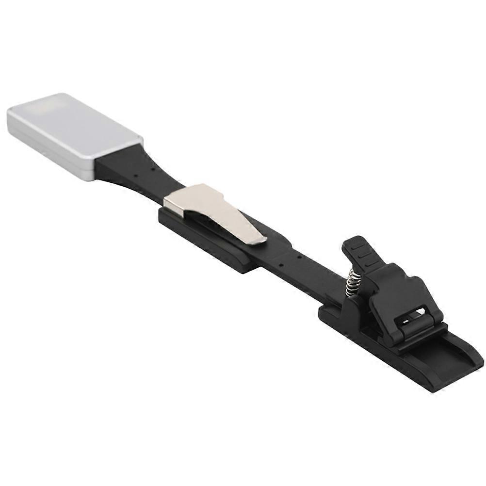Rechargeable Book Light Clip On For Students Reading 2.5X18.3X0.9CM Natural Lithium Battery Brightness Adjustment 1Set