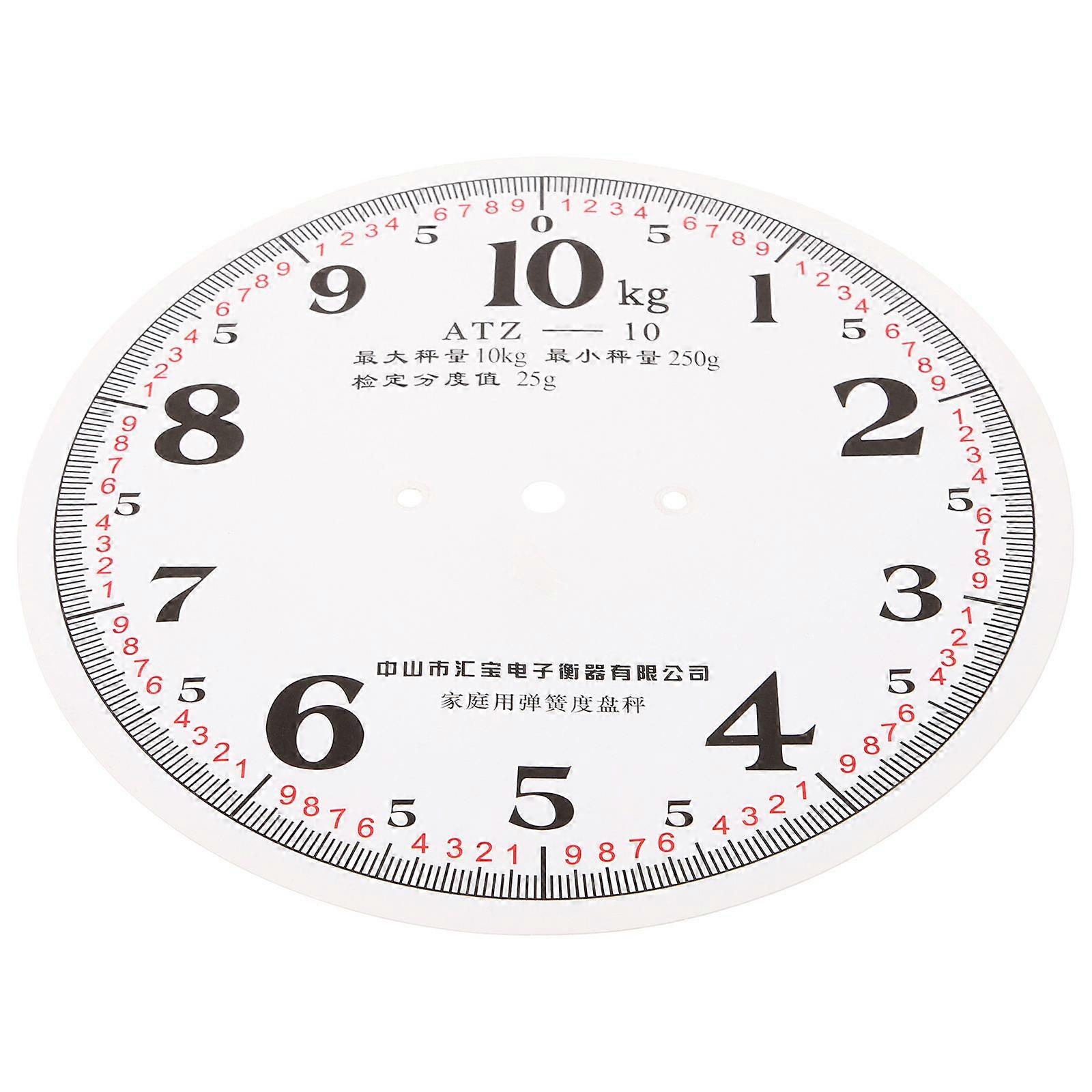 Stainless Steel Mechanical Platform Scale Pan Accessory for Paper Capacity Replacement