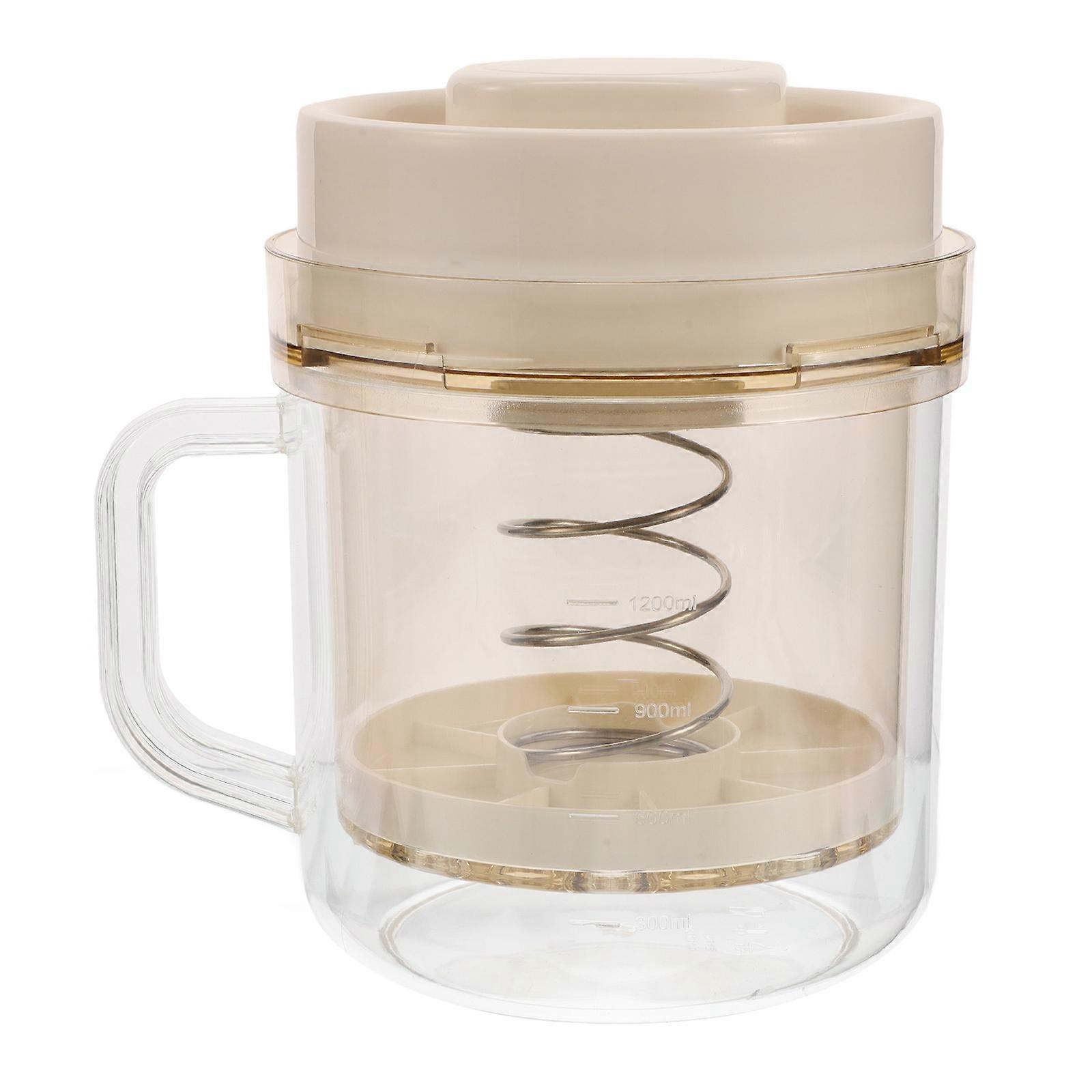 Yoghurt Filter Greek Yogurt Maker Kitchen Tools Transparent Plastic Healthy Beverage Preparation 1Pcs