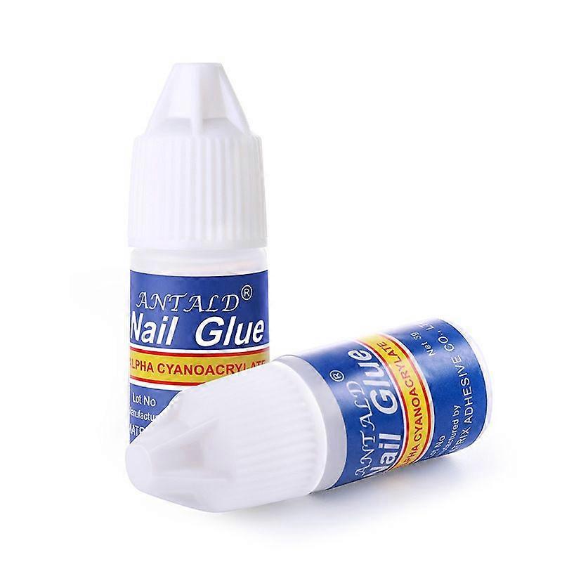 5-pack nail glue, tip glue, loose nail glue 3g
